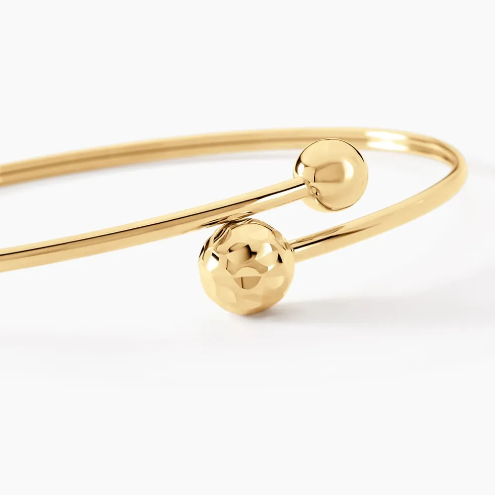 Bracelet Jonc Clemmie Or Jaune