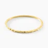 Bracelet Jonc Coimbra Acier Jaune