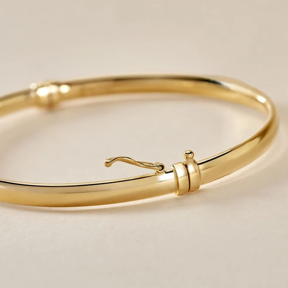 Bracelet Jonc Cynthia Or Jaune