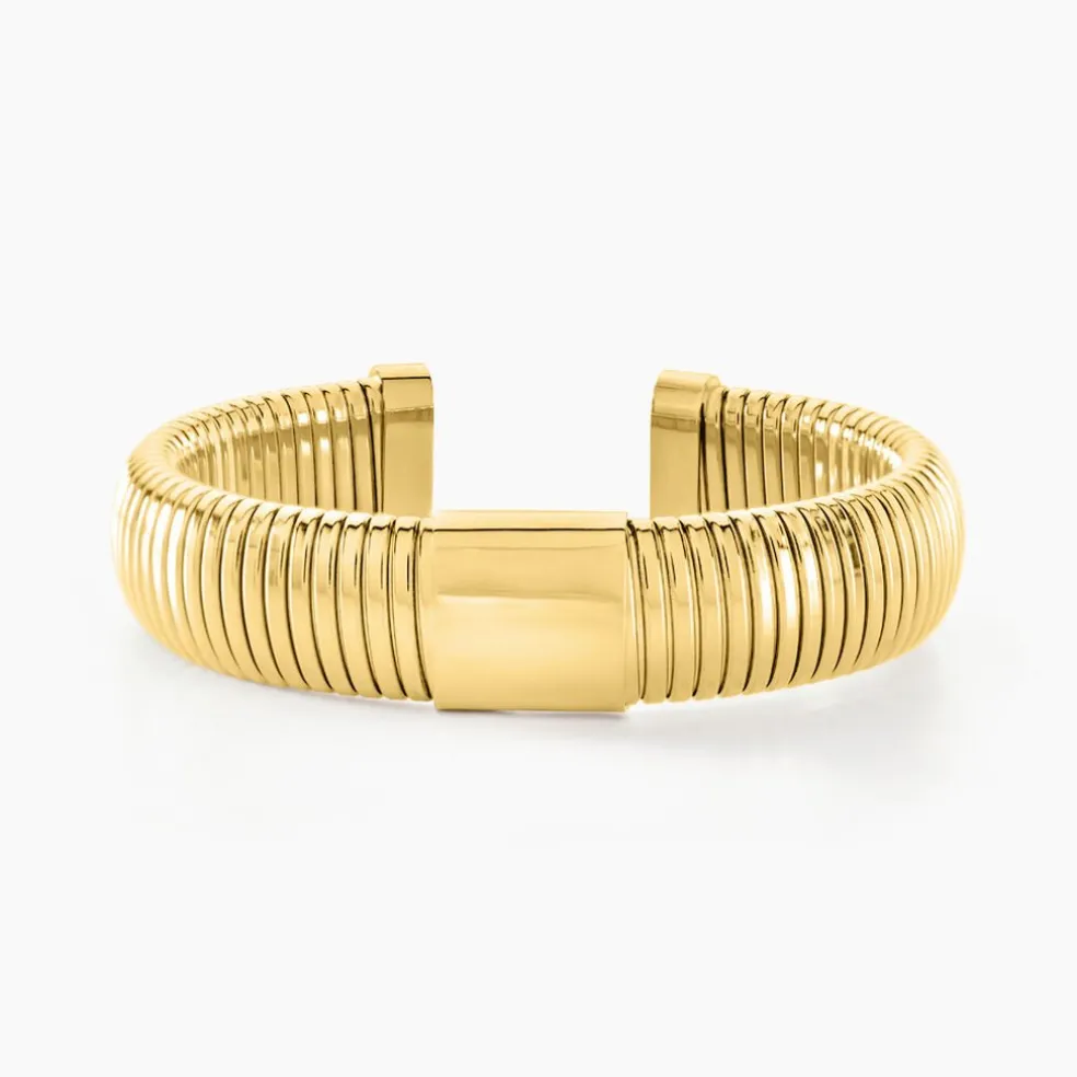 Bracelet Jonc Dafnie Acier Jaune