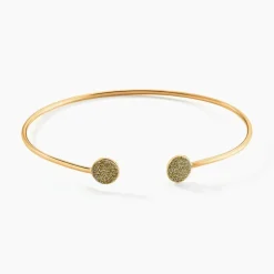 Bracelet Jonc Eryne Or Jaune