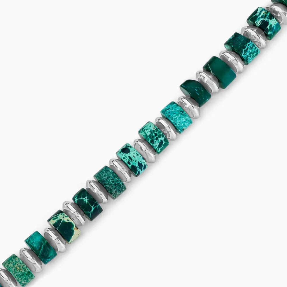 Bracelet Jourdan Acier Blanc