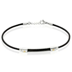 Bracelet Jourdan Kameo Acier Bicolore