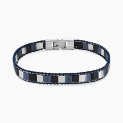 Bracelet Jourdan Layton Acier Argenté