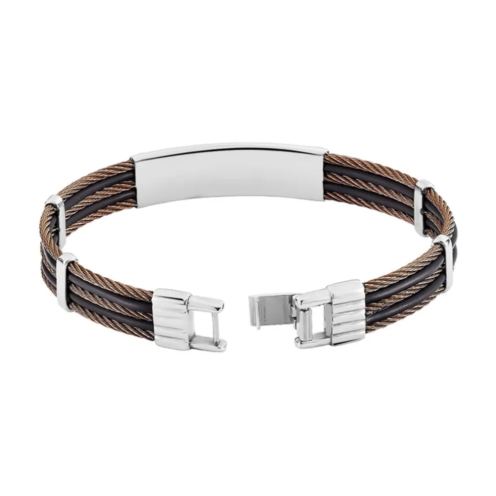 Bracelet Jourdan Leonilde Acier Bicolore