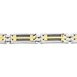 Bracelet Jourdan Priam Acier Bicolore