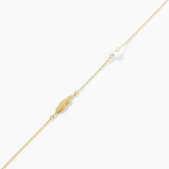 Bracelet Juditte Or Jaune Perle De Culture