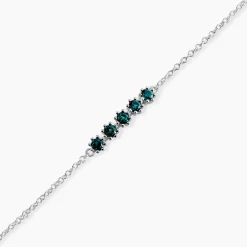 Bracelet Karrie Argent Blanc Oxyde De Zirconium