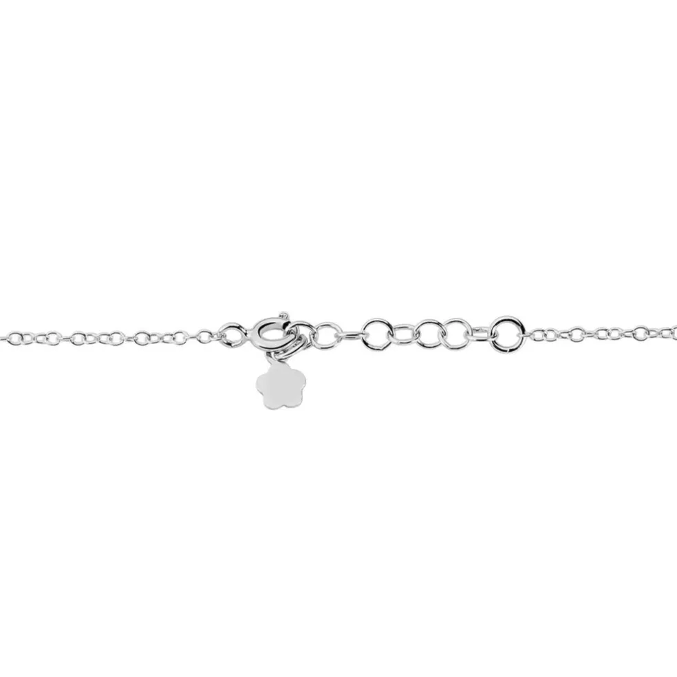 Bracelet Kim Argent Blanc