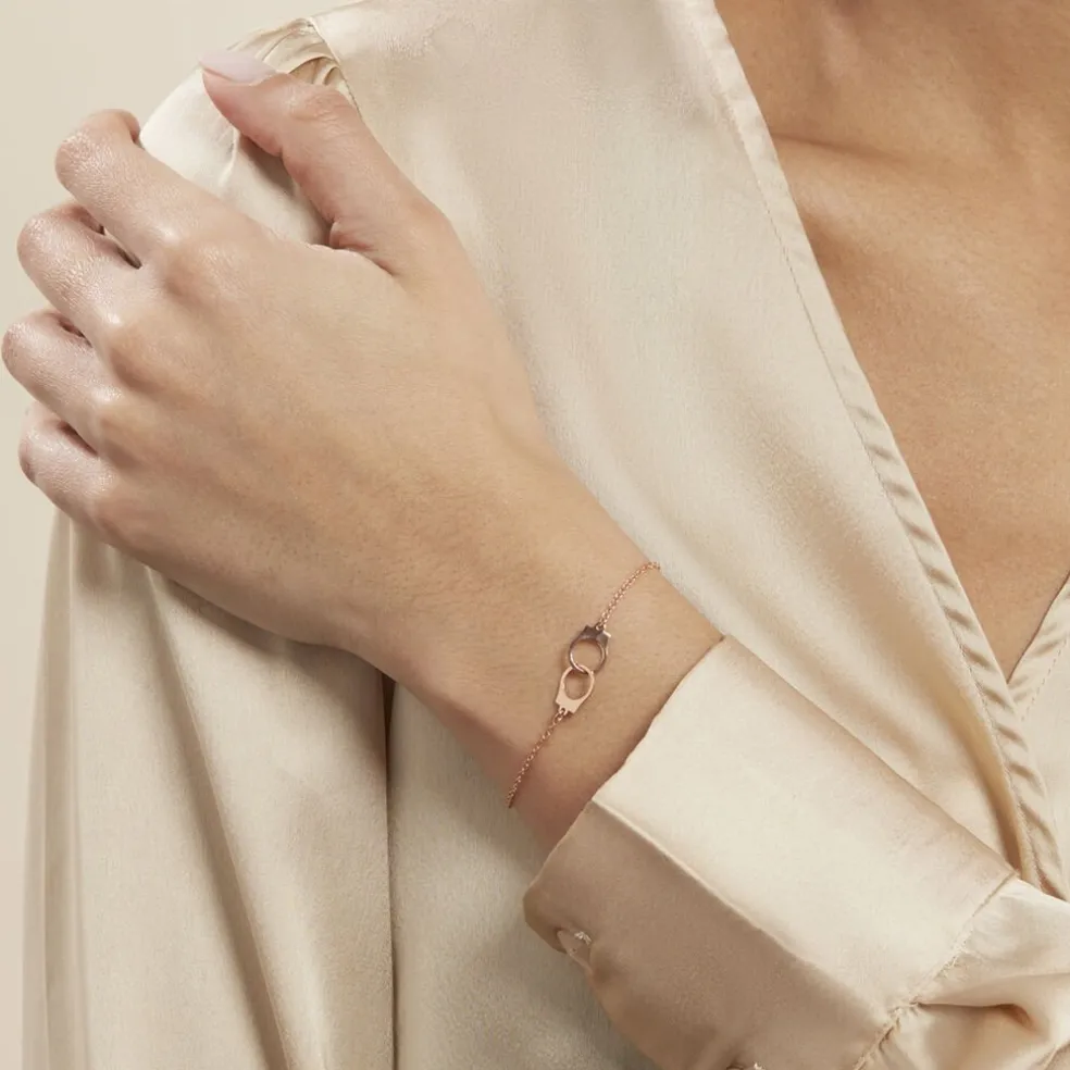 Bracelet Kim Argent Rose