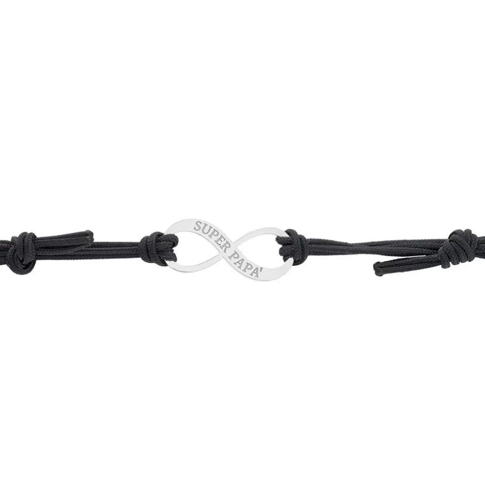 Bracelet Kwesi Argent Blanc