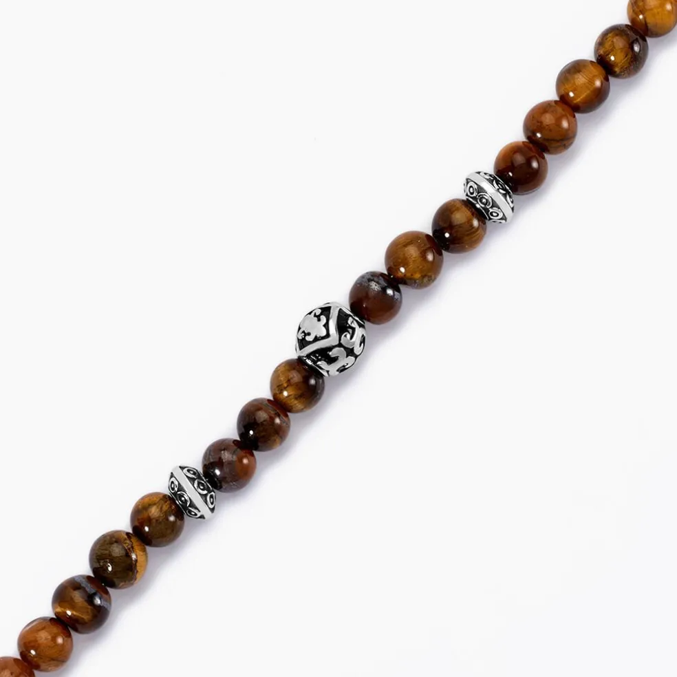 Bracelet Labhras Acier Blanc