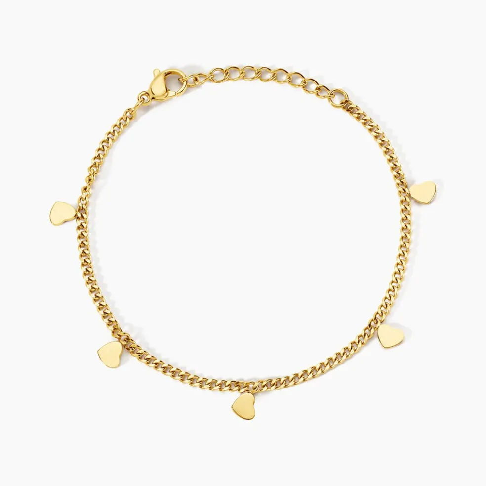 Bracelet Lady Chic Acier Jaune