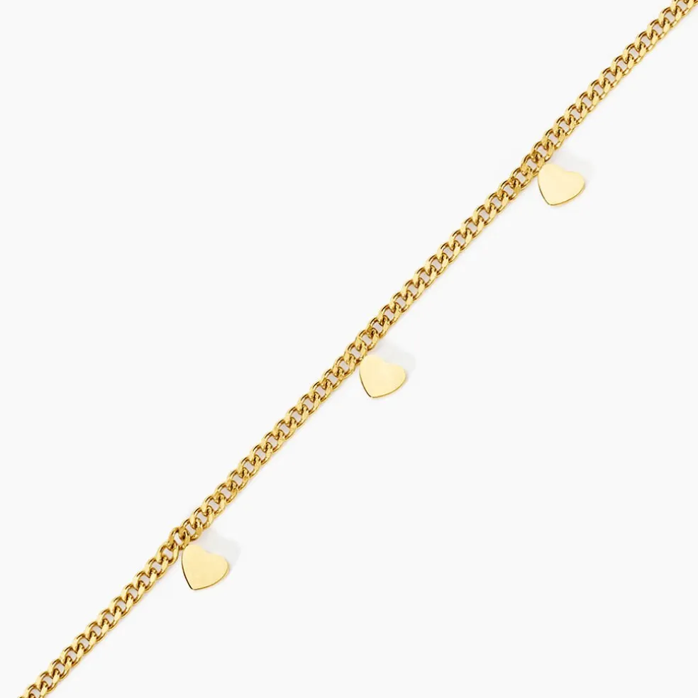 Bracelet Lady Chic Acier Jaune