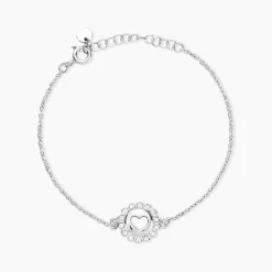 Bracelet Larry Argent Oxydes De Zirconium