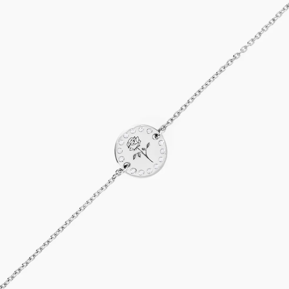 Bracelet Leonello Argent Oxydes De Zirconium