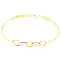 Bracelet Lucette Or Bicolore