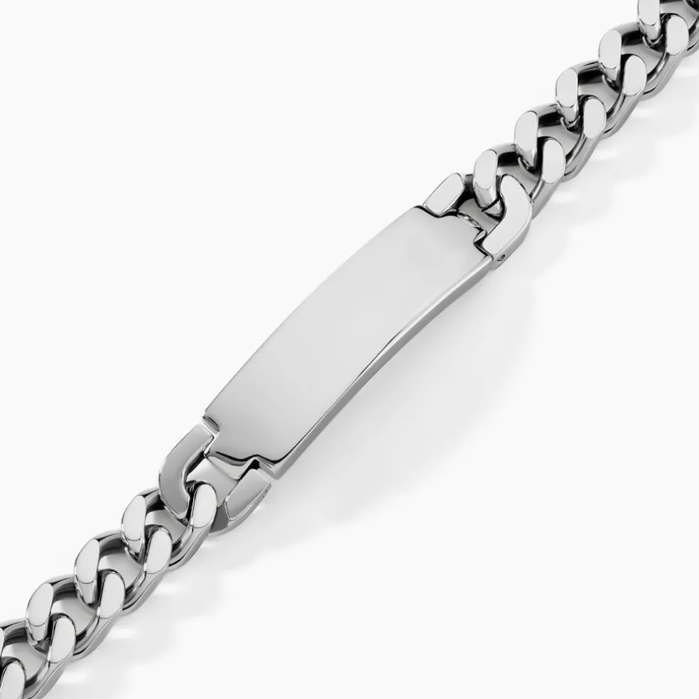 Bracelet Ludo Acier Blanc