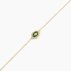 Bracelet Lueur Coloree Or Jaune