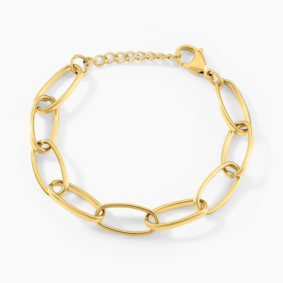 Bracelet Lyvie Acier Doré