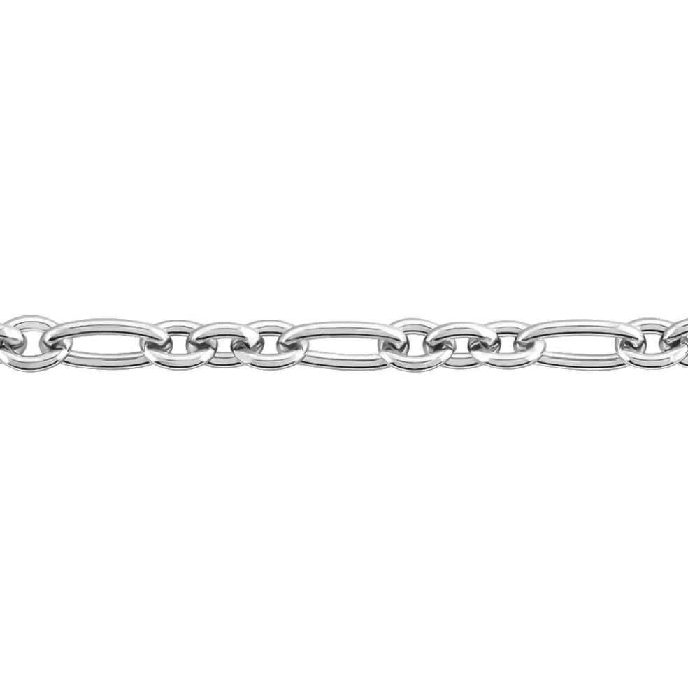 Bracelet Maille Camiorica Argent Blanc