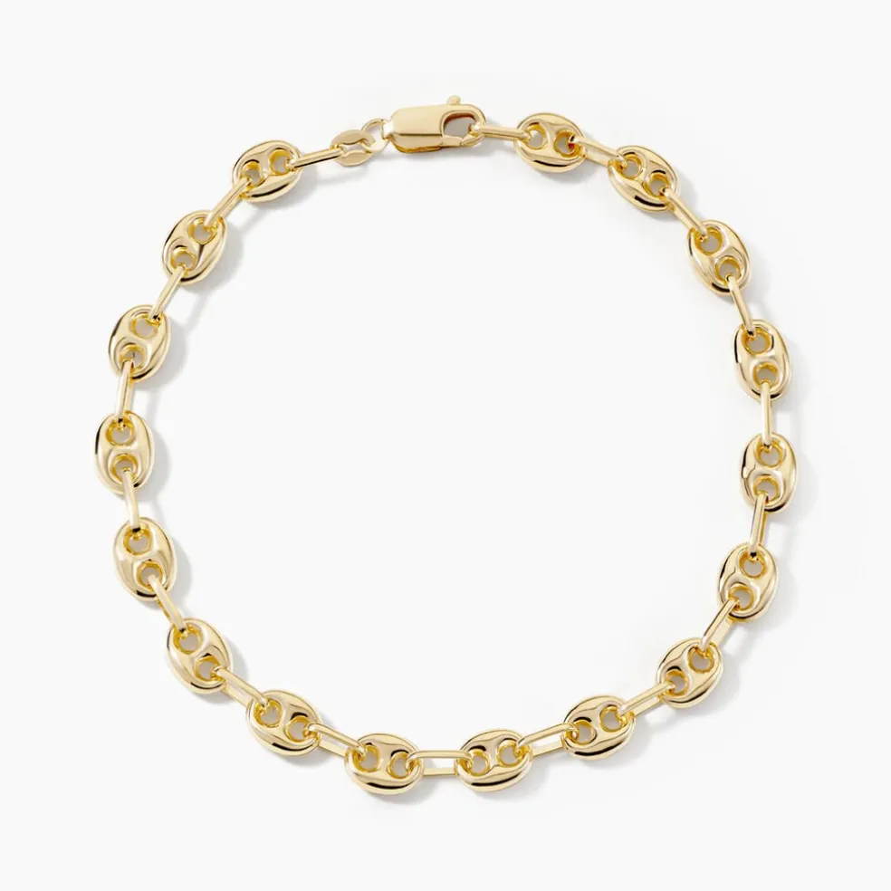 Bracelet Maille Dami Or Jaune