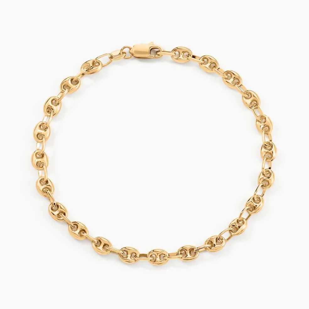 Bracelet Maille Dami Or Jaune