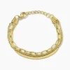 Bracelet Mandera Acier Jaune