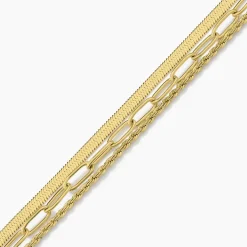 Bracelet Mandera Acier Jaune