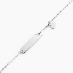 Bracelet Marlaine Argent Blanc