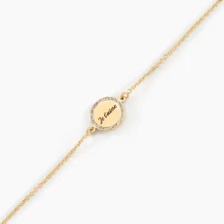 Bracelet Meshach Or Jaune