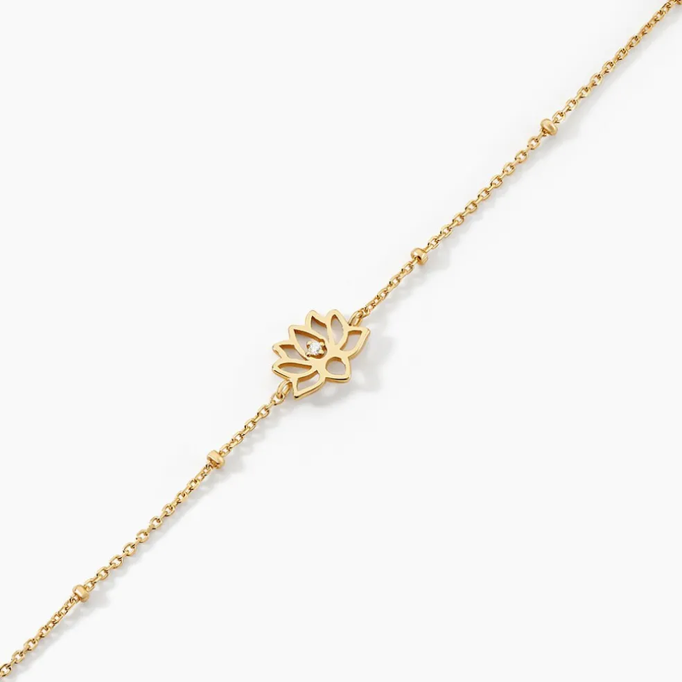 Bracelet Mirabel Argent Jaune Oxyde De Zirconium