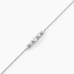 Bracelet Monique Argent Blanc Oxyde De Zirconium