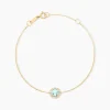 Bracelet Munira Or Jaune Topaze Oxyde De Zirconium