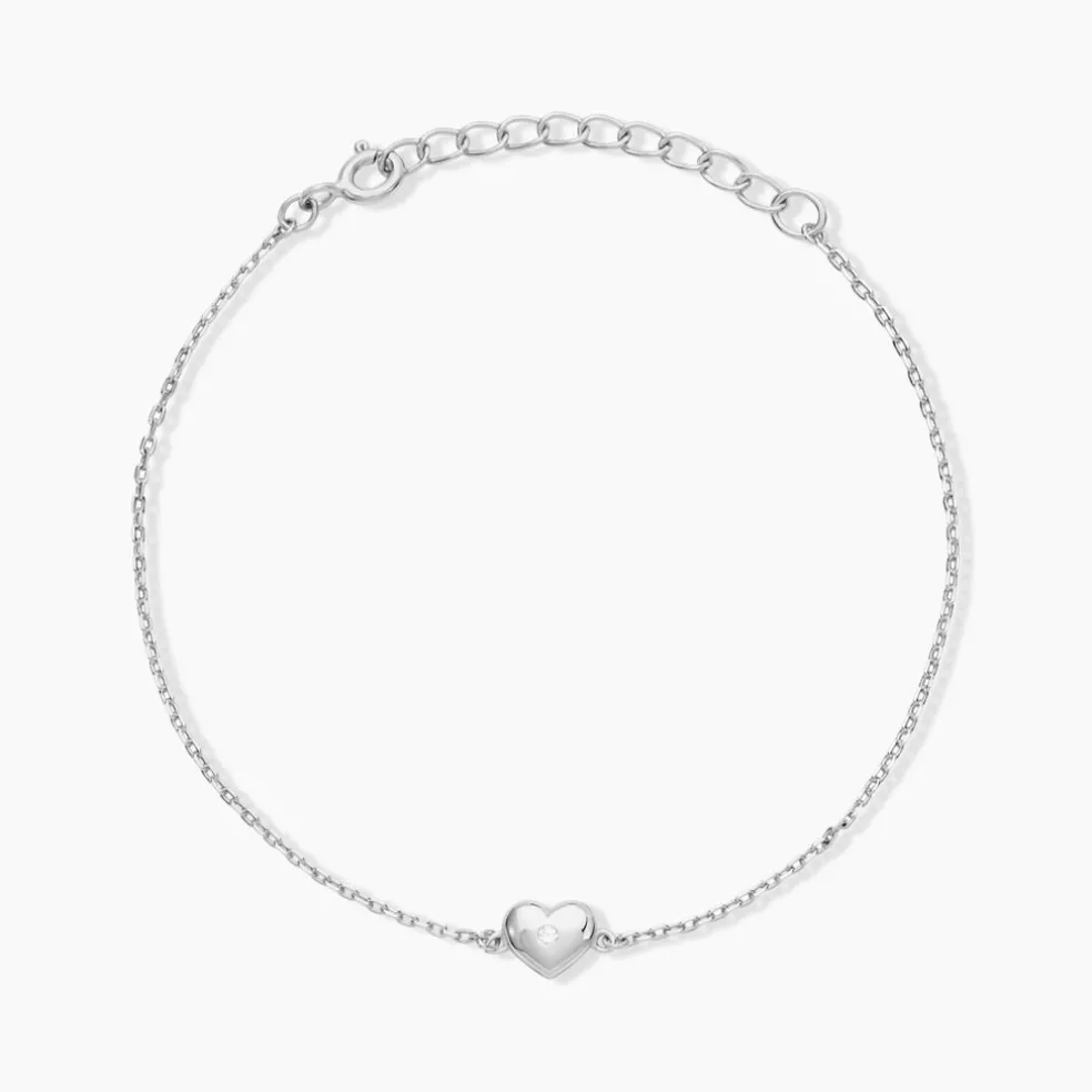 Bracelet Mylie Argent Blanc Oxyde De Zirconium