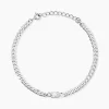 Bracelet Nexus Argent Blanc Oxyde De Zirconium