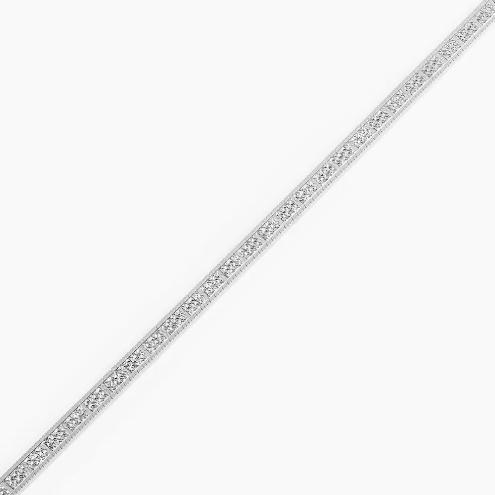 Bracelet Nuriaae Argent Blanc