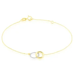 Bracelet Or Bicolore Gontrania