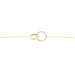 Bracelet Or Bicolore Gontrania