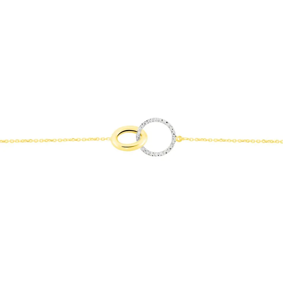 Bracelet Or Bicolore Gontrania