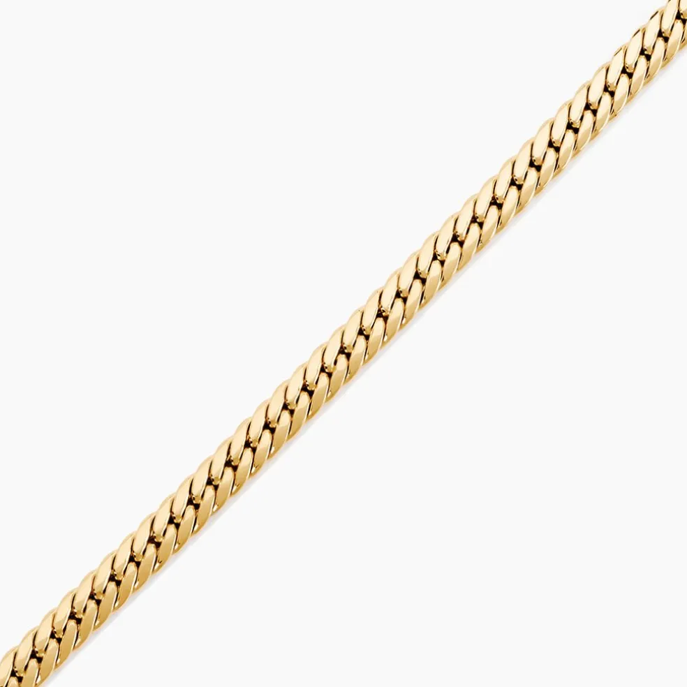 Bracelet Or Jaune Izel Maille Anglaise
