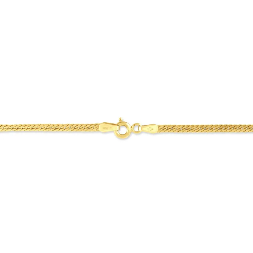 Bracelet Or Jaune Izel Maille Anglaise