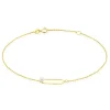 Bracelet Or Jaune Lucasta Perle De Culture