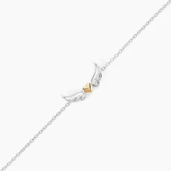 Bracelet Or Jaune Oxyde De Zirconium