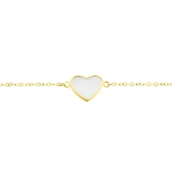 Bracelet Or Jaune Pervenche Nacre