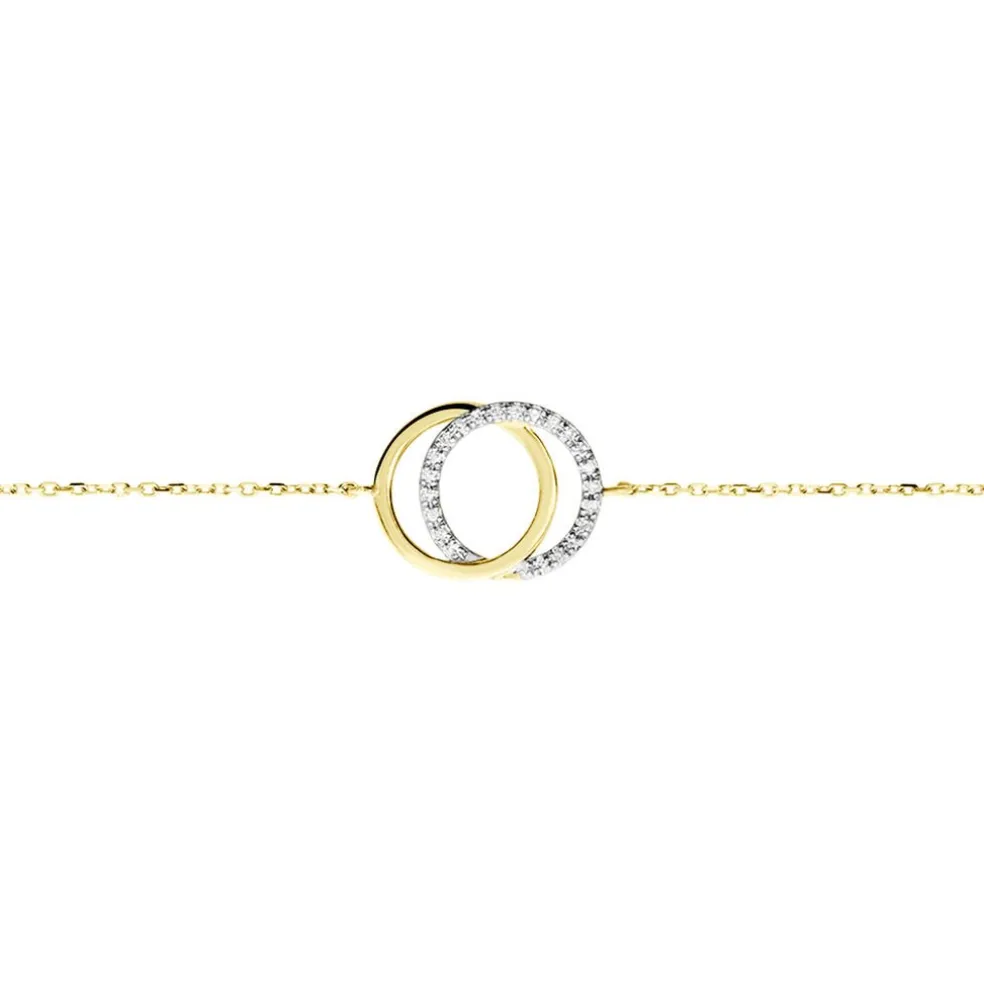 Bracelet Or Jaune Tresha Diamants