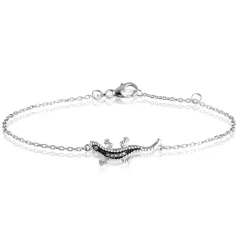 Bracelet Oya Argent Blanc Oxyde De Zirconium
