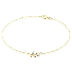 Bracelet Palmiro Or Jaune Diamant