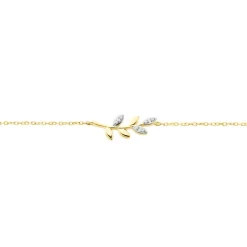 Bracelet Palmiro Or Jaune Diamant