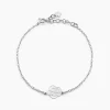 Bracelet Paprika Argent Blanc